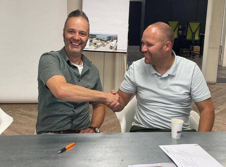 Nieuw project - we gaan bouwen voor JMT Floorcoverings